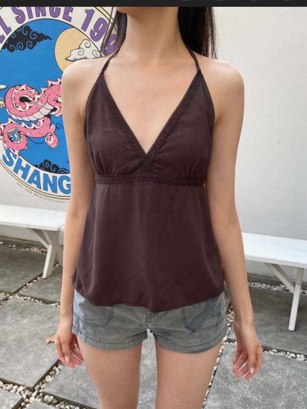 Brandy Melville Edith Halter Top